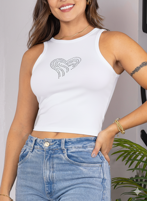 Blusa corta tiras ref-1110338