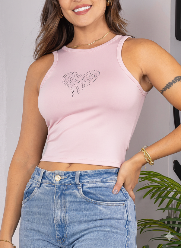 Blusa corta tiras ref-1110338