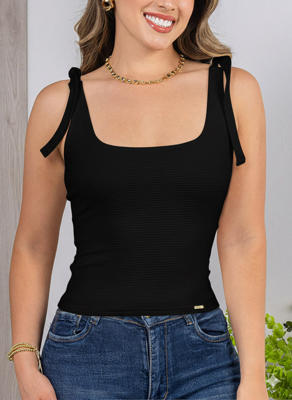 Blusa tiras amarrar ref-2110675