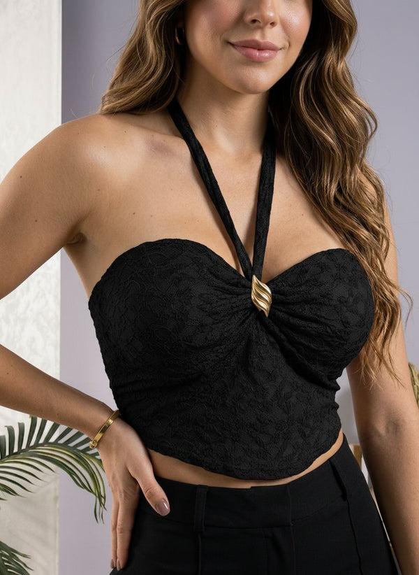 Blusa texturizada ref-2111155