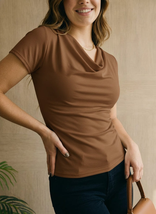 Blusa drapeada ref-2111192
