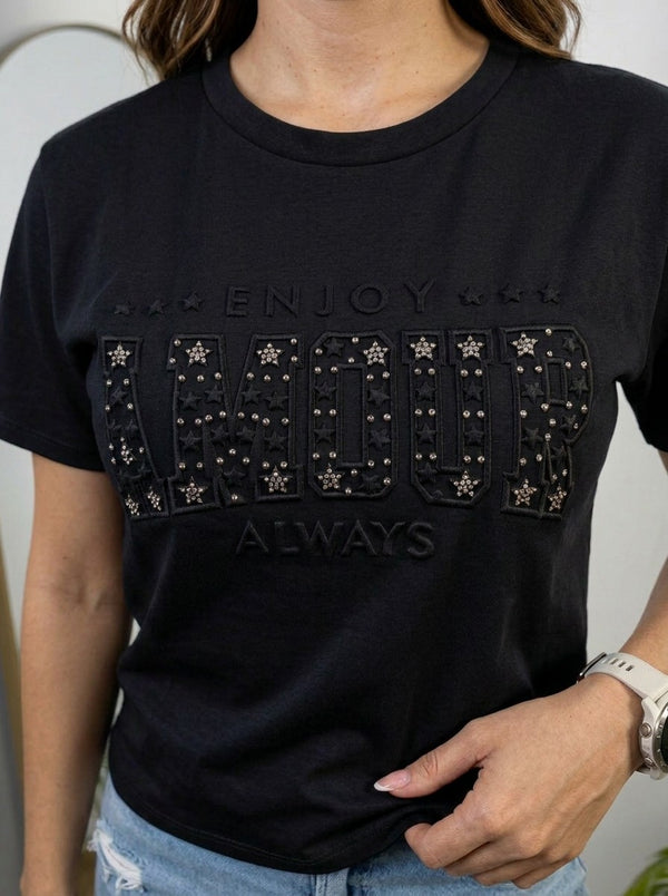 Blusa camiseta con repujado ref-2111294