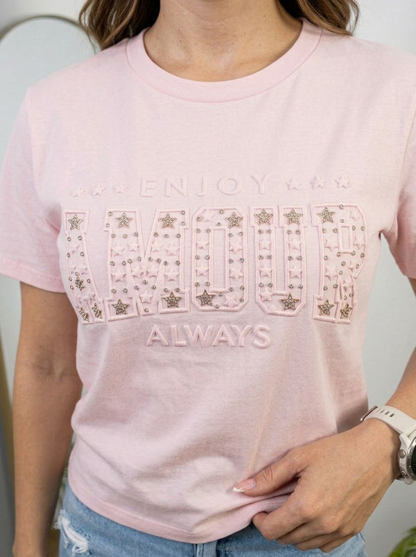 Blusa camiseta con repujado ref-2111294
