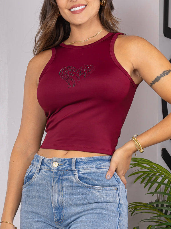 Blusa  corta tiras ref-1110338