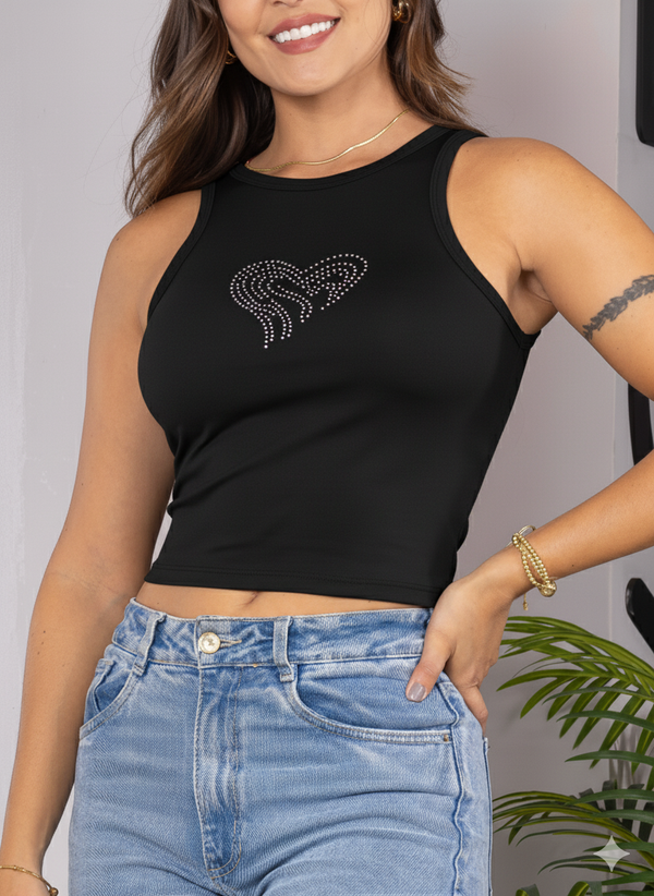 Blusa  corta tiras ref-1110338