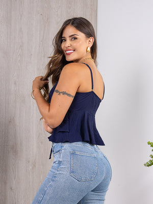 Blusa corta tiras ref-1110570