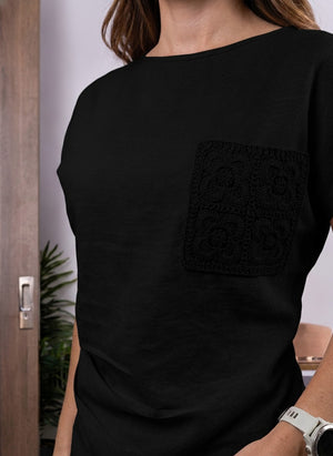 Blusa  asimetrica manga corta ref-1111174