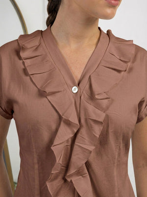 Blusa bolero en escote ref-1111609