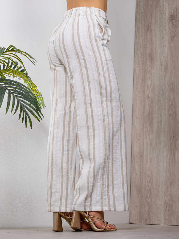 Pantalon en lino ref-1810360