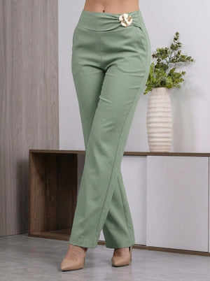 Pantalon suelto con cinturon ref-1811246
