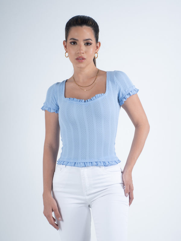 Blusa manga corta Ref. 12961