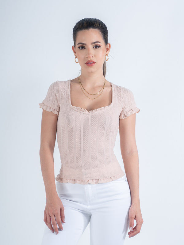 Blusa manga corta Ref. 12961