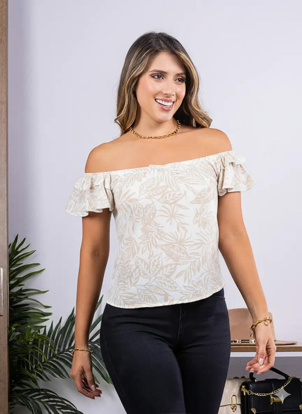 Blusa estampada ref-2110017