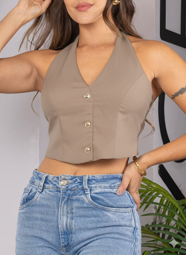Blusa tipo chaleco ref-2110476