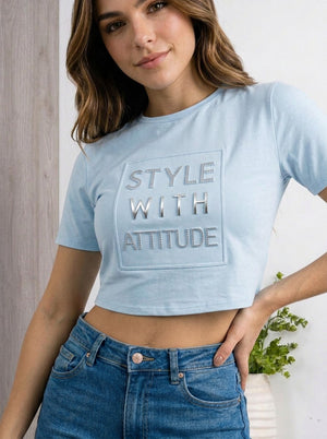 Blusa tipo camiseta con repujado ref-2111276