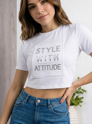 Blusa tipo camiseta con repujado ref-2111276