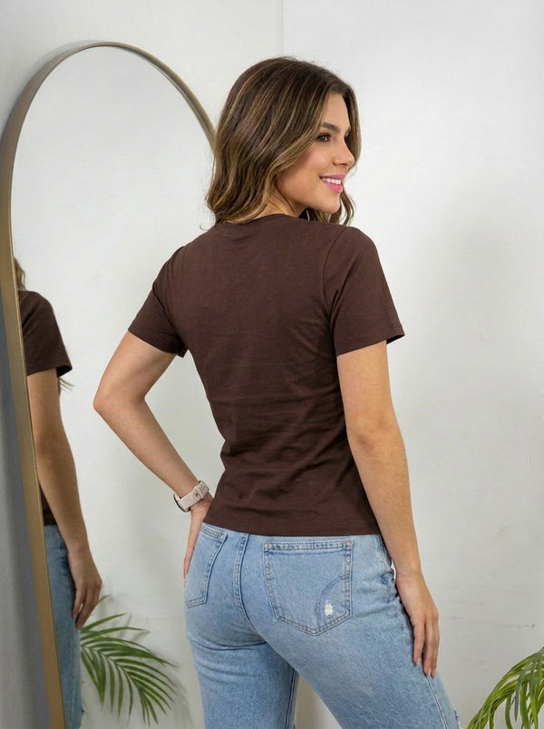 Blusa camiseta con repujado ref-2111294