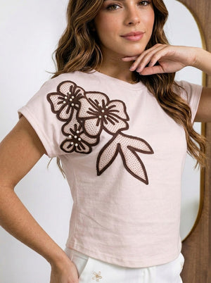 Blusa manga bordada ref-2111295
