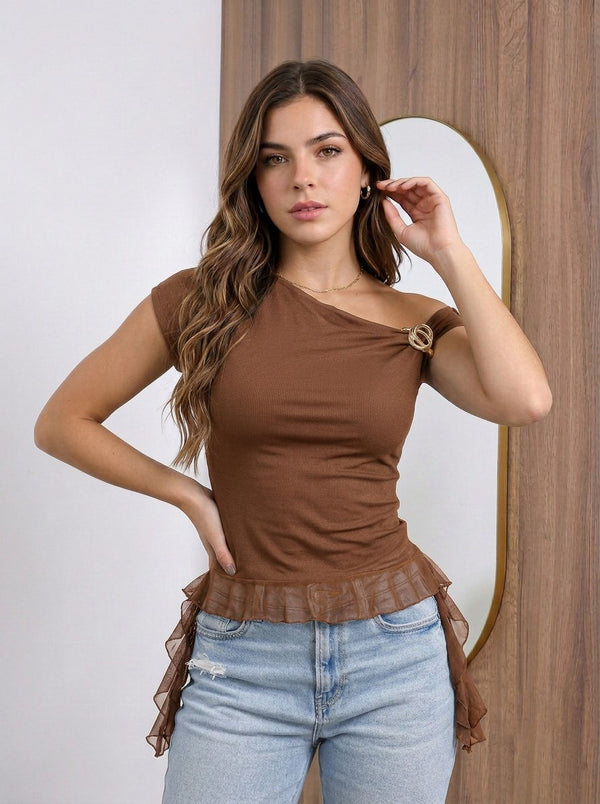 Blusa larga con golas ref-2111297