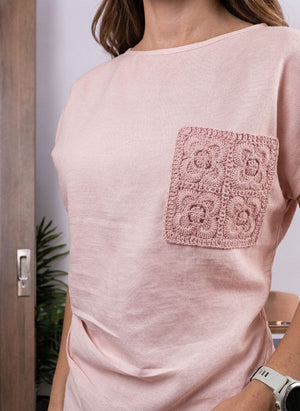Blusa  asimetrica manga corta ref-1111174