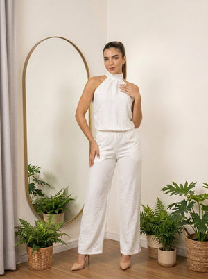 Enterizo largo halter ref-2311235