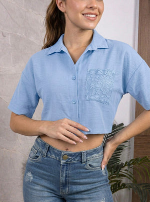 Blusa camisera corta ref-3111416