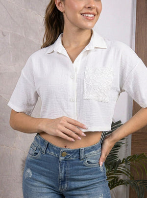 Blusa camisera corta ref-3111416